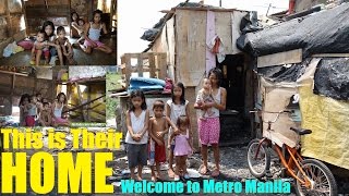 Living in Extreme Poverty in Manila Philippines Travel to the SLUMS of th Philippines Filipinos [upl. by Innaig525]