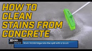 How to Clean Stains from Concrete [upl. by Gagne]