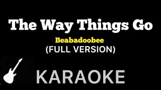 Beabadoobee  The Way Things Go  Karaoke Guitar Instrumental  FULL VERSION [upl. by Namso]