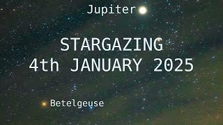 Winter Sky Guide Orion Pleiades amp Jupiter Alignment  Meteor Shower Captured Stargazing [upl. by Alyac]