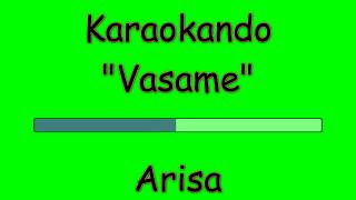 Karaoke Italiano  Vasame  Arisa  Testo [upl. by Lamaj]