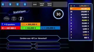 Qui veut gagner des Millions Partie 2 Who wants to be a millionaire Part 2WWTBAM [upl. by Plerre]