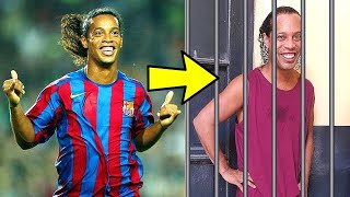 WHAT HAPPENED TO RONALDINHO From worlds best №10 to Prisoner №194 in jail [upl. by Eillak]