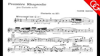 DEBUSSY Première Rhapsodie Corrado Giuffredi clarinet [upl. by Shute38]