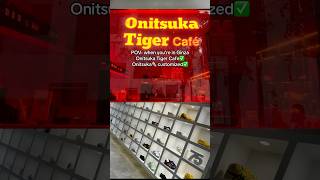 ONITSUKA TIGER GINZA TOKYO ❤️‍🔥 cafe and customized shoes vbts [upl. by Camroc]