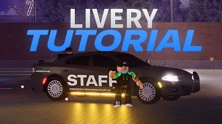 How to select liveries in ERLC [upl. by Steinway5]