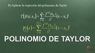 Polinomio de Taylor  Aproximación a funciones [upl. by Zippel]