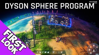 Dyson Sphere Program Gameplay ► HOW TO GET STARTED ► Factory Simulation Strategy Game 2021 [upl. by Fraser176]