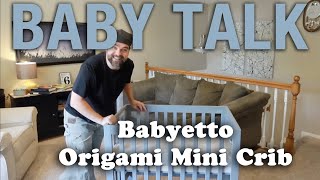 BABYLETTO Origami Mini Crib Assembly Unboxing [upl. by Rebmyt]