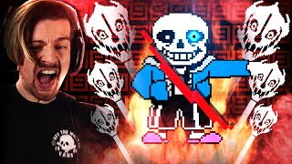 I BEAT SANS The GENOCIDE ROUTE in Undertale is DONE Undertale Genocide Ending [upl. by Adnicaj48]