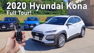 2020 Hyundai Kona SEL  Full Tour  Changes for 2020 [upl. by Eniamej206]