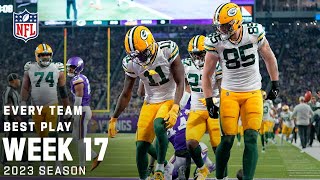 Every Teams Best Play of Week 17  NFL 2023 Season [upl. by Eded483]