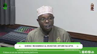 AL IHSAN PODCAST BY RAMA FUJO  MTUME ﷺ NA AFYA  IMAM MUHAMMAD AL MUKHTAR amp DR YAQUB ABDULHAMID [upl. by Leatri]