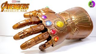 quotINFINITY GAUNTLETquot Marvel Legends Gear Review  Avengers Infinity War [upl. by Arrait]