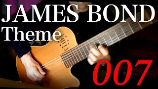 James Bond Theme  quot007quot 1962   7string guitar [upl. by Lonyer619]