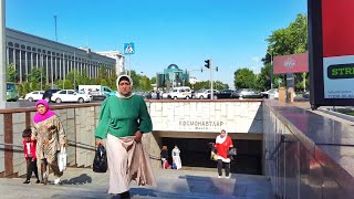 Walking Tour Tashkent 🇺🇿 4K Ultra HD  June 2022 [upl. by Martens]