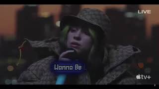 Ilomilo Billie Eilish Live Performance Premiere Event with Lyircs [upl. by Lunseth]