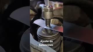 Ajuste de balancines autos mecanica automobile machine fyp [upl. by Nonie]