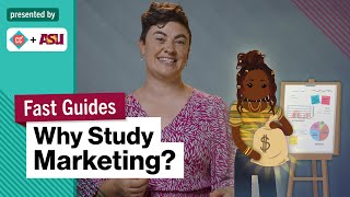 Why Study Marketing  College Majors  College Degrees  Study Hall [upl. by Dudley]