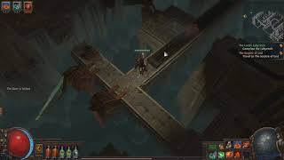 Path of Exile second labyrinth part 1 [upl. by Anoed]