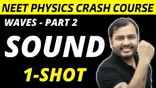 SOUND WAVES IN ONE SHOT  Waves  Part 2  All Concepts and PYQs  NEET Physics Crash Course [upl. by Wanda438]