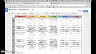 Lesson Plan Templates Google Drive [upl. by Michiko965]