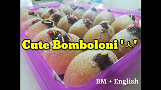 Homemade doughnut  Bomboloni  With Chocolate Filling [upl. by Kenti281]