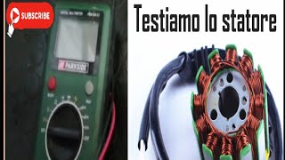 Come testare lo statore di una moto [upl. by Vacuva]