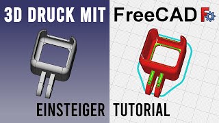 FreeCAD 3D Druck Tutorial Deutsch Version 0211 [upl. by Asilaj689]