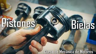 🔧 Curso de Mecánica de Motores 54 Pistones y Bielas [upl. by Daryn]