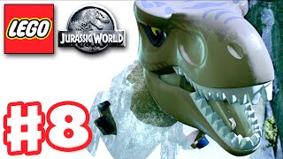 LEGO Jurassic World  Gameplay Walkthrough Part 8  The Hunted PC [upl. by Rednijar478]