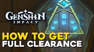 Genshin Impact How To Get Full Clearance [upl. by Eednas]