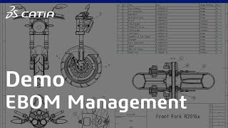 CATIA 3DEXPERIENCE  EBOM Management [upl. by Epps]