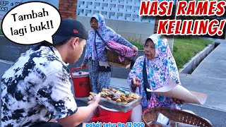 PRANK PENJUAL NASI RAMES KELILING GAK BERHENTI NAMBAH [upl. by Arakawa]