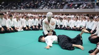 Aikido Class Moriteru Ueshiba Doshu  12th IAF Congress in Takasaki [upl. by Naima]