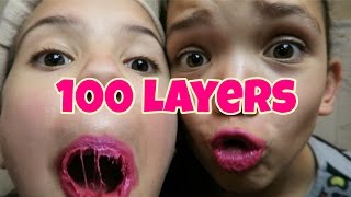 100 LAYERS OF LIQUID LIPSTICK  LIPSENSE [upl. by Aiset]