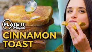 Ultimate Cinnamon Toast For Breakfast  Plate It Perfect [upl. by Edlitam]