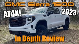 2023 GMC Sierra 1500 AT4X Start Up Test Drive amp In Depth Review [upl. by Coffeng170]