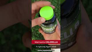 Mannavita Chlorella alga tabletta 180 db [upl. by Steinman611]