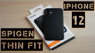 iPhone 12 amp iPhone 12 Pro  Spigen Thin Fit Case [upl. by Vashtee]