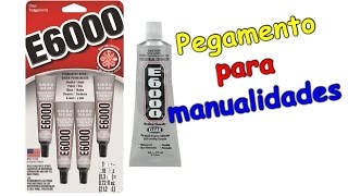 Como usar pegamento E6000  Using glue E6000 [upl. by Sema]