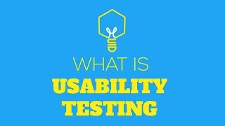 What is Usability Testing [upl. by Ahsenroc]