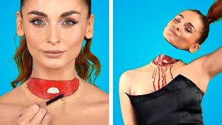 11 Scary and Funny Halloween Makeup and Costume Ideas [upl. by Suirtemed]