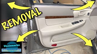 How to remove replace door panel on Impala 2000 2001 2002 2003 2004 2005 [upl. by Ajad643]