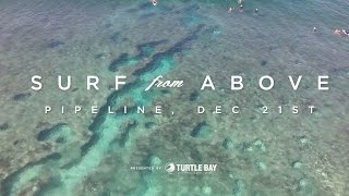 Surf From Above  Drone Footage of Pipeline [upl. by Annet692]