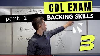 How to Pass CDL Exam Backing Skills Test Part 1 [upl. by Dachia]