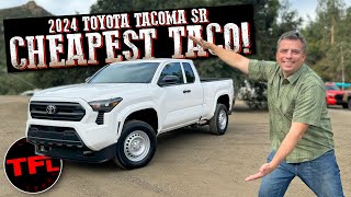 I Drive the CHEAPEST New 2024 Toyota Tacoma 4x4  First Drive Review [upl. by Rhianna504]