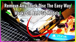 How To Remove Stuck Disc From Any PS4  Easy Tutorial [upl. by Kielty]