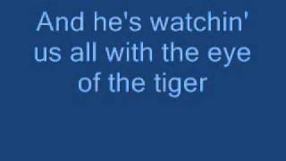 Eye Of The Tiger Lyrics [upl. by Winn]