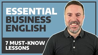 7 Must Know Business English Lessons Emails Presentations amp More [upl. by Corder677]